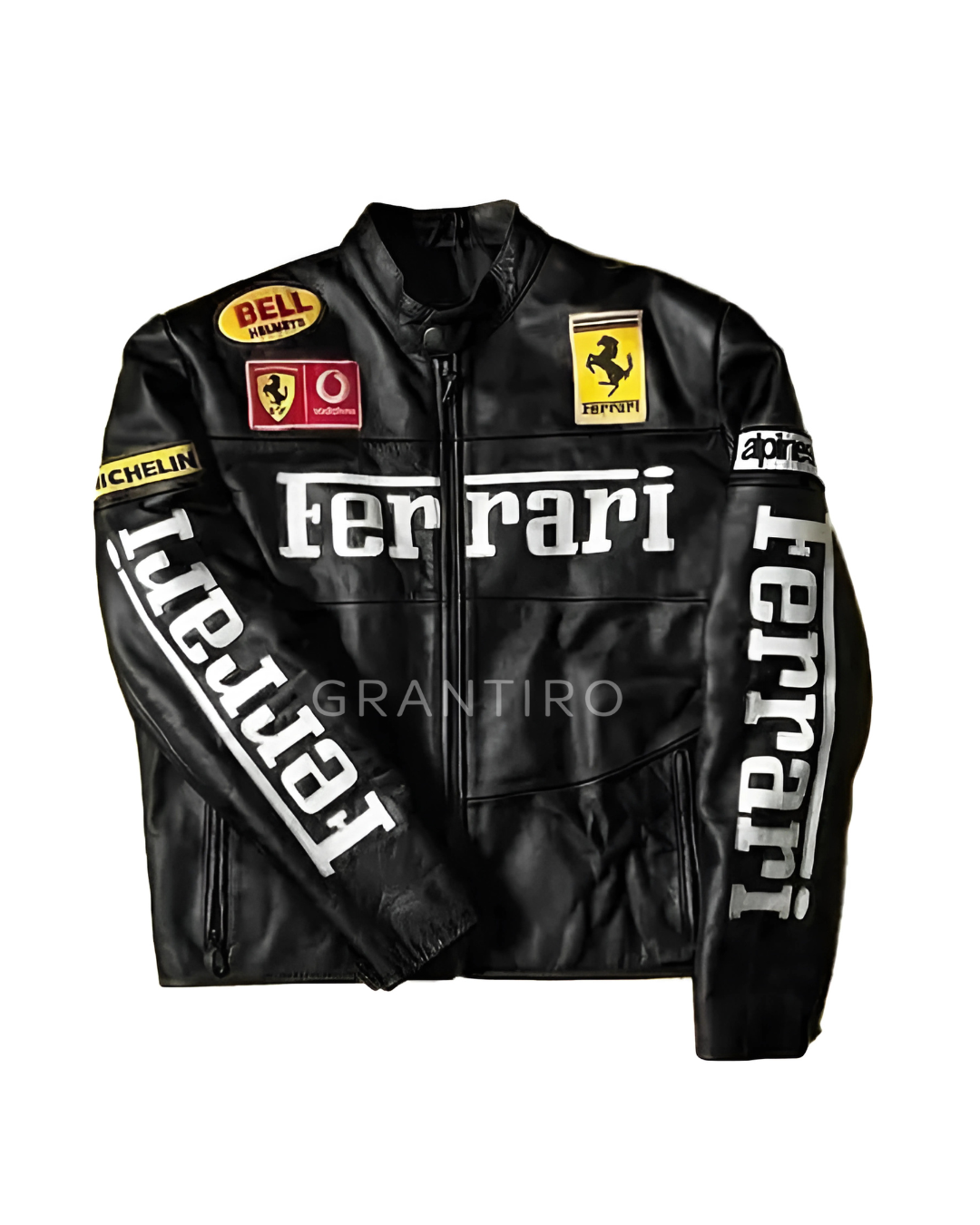 Blacked Ferrari Leather Jacket – Limited Edition