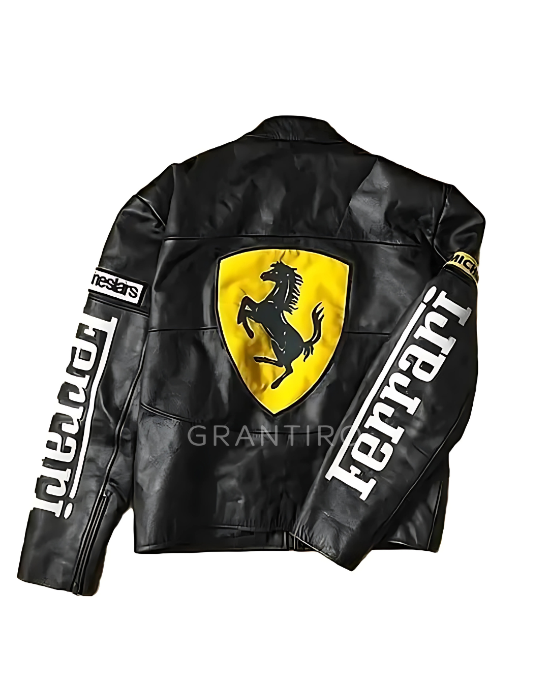 Blacked Ferrari Leather Jacket – Limited Edition