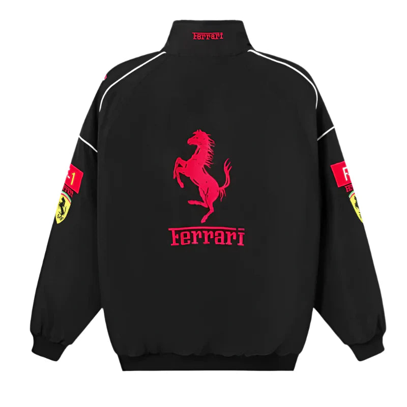 Black Ferrari Jacket in India by Grantiro