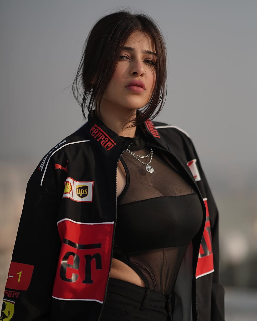 Black Ferrari Jacket in India by Grantiro