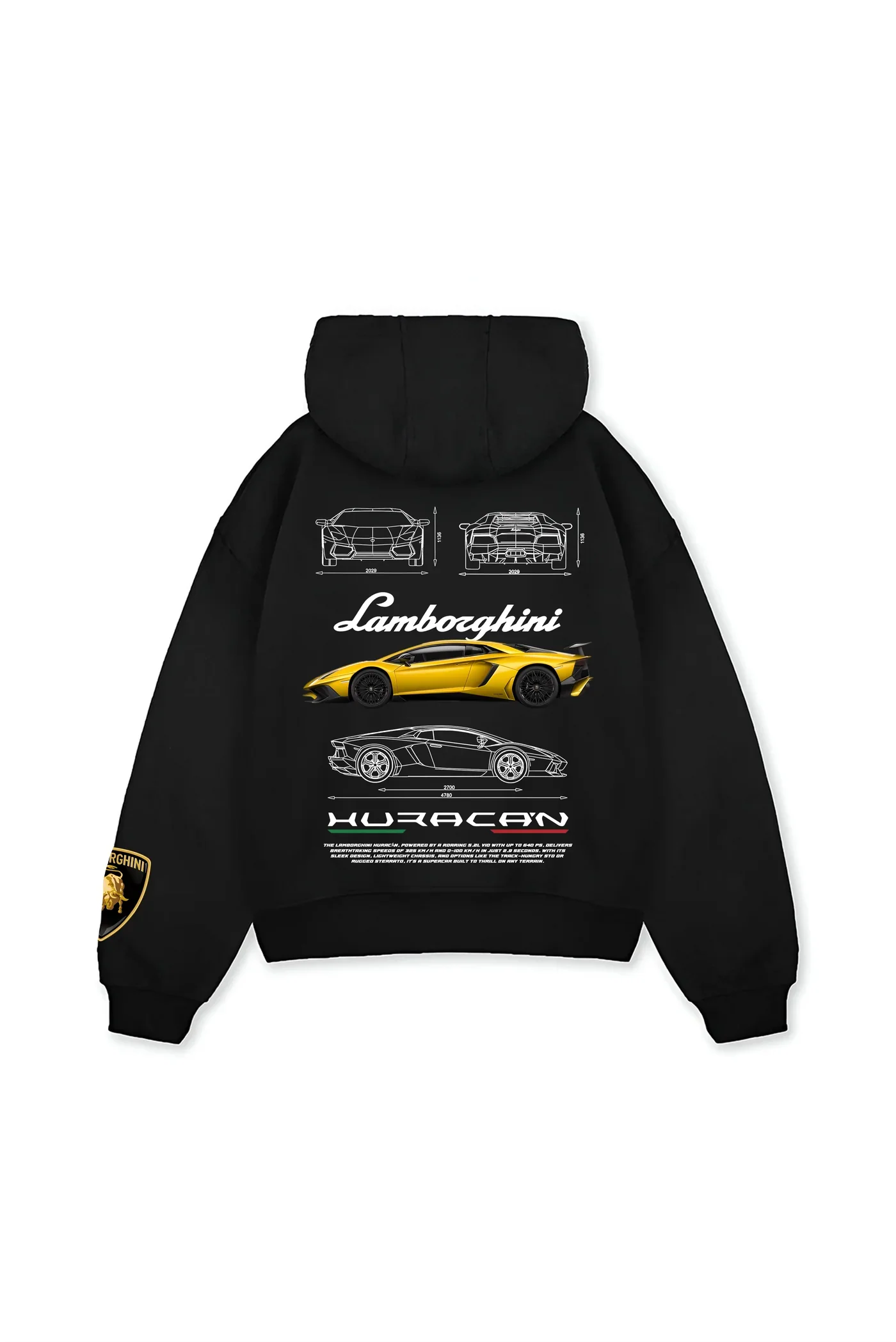 Oversized Lamborghini Huracan Hoodie[SPECIAL EDITION]