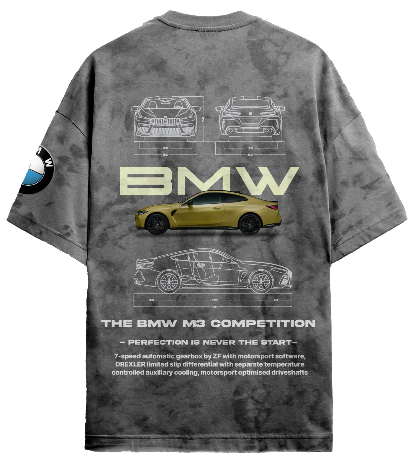 Oversized BMW M3 T-shirt