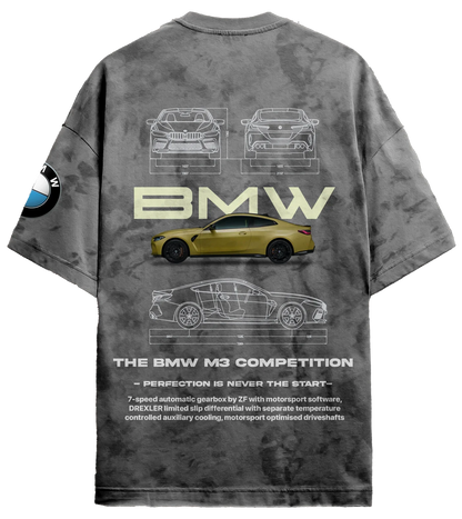 Oversized BMW M3 T-shirt