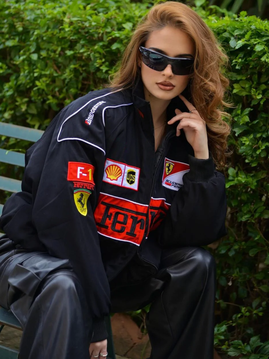 Black Ferrari Scuderia Jacket – Limited Drop | Maison FERAÏA F1 Edition