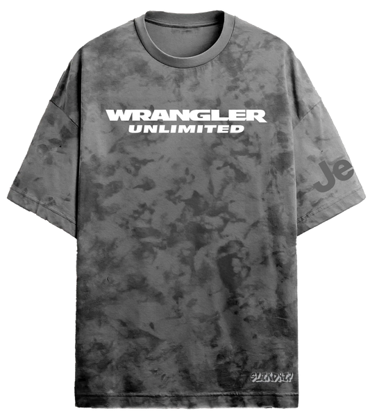Whimsical Wheels Jeep Wrangler T-shirt by Grantiro – stylish adventure-ready fashion for Jeep and 4x4 enthusiasts in India.