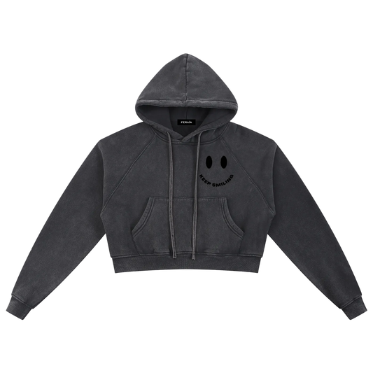 SNOWCORE™ CROPPED HOODIE