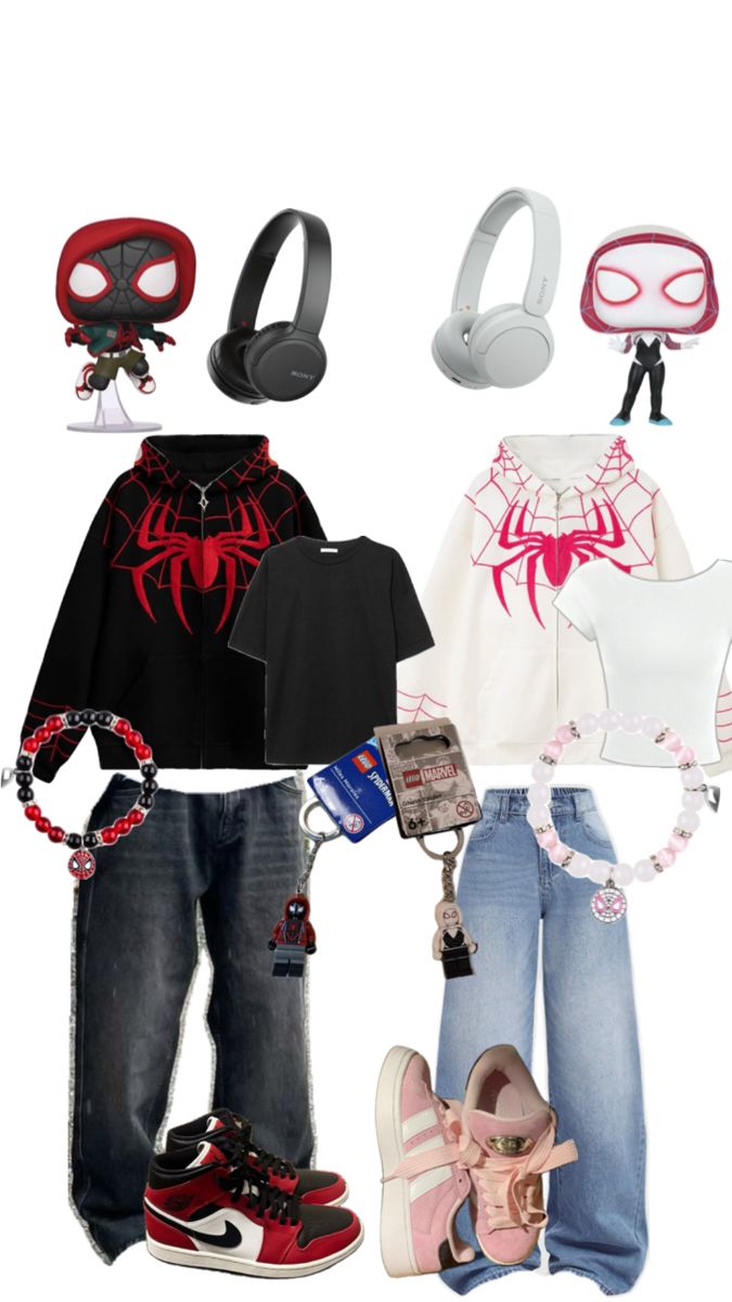 Spider Web Zip-Up Hoodie - Black -(Limited Edition)