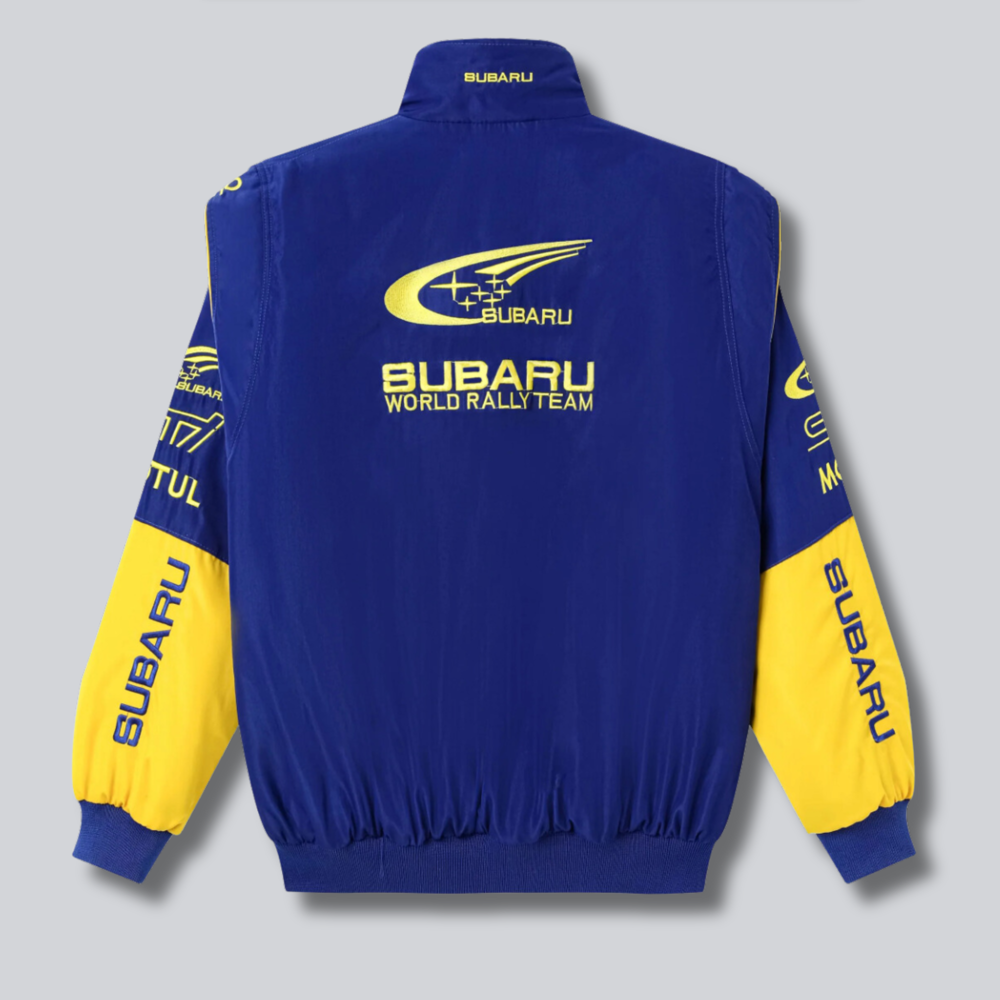 Blue Subaru Jacket