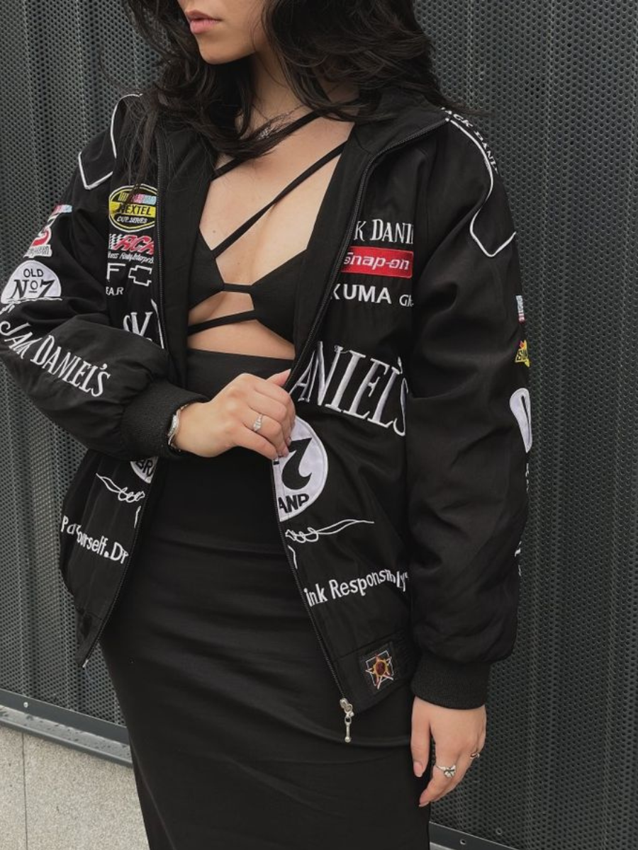 Jack Daniel’s Puffer Embroidered Jacket – Limited Drop | FERAÏA Edition