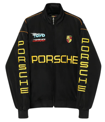 Porsche Jacket Embroidered Puffer – Maison FERAÏA Limited Edition