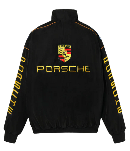 Porsche Jacket Embroidered Puffer – Maison FERAÏA Limited Edition
