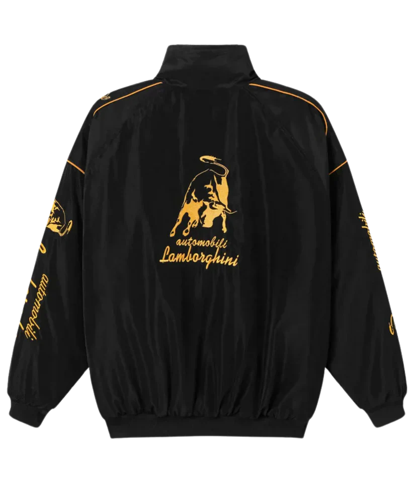Lamborghini Puffer Embroidered Jacket | Limited-Drop | FERAÏA Velocity Edition