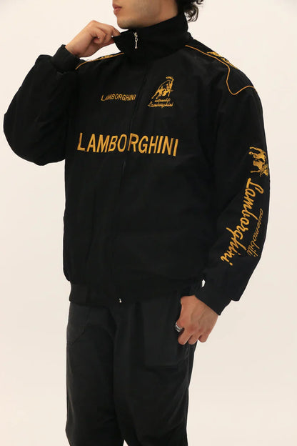 Lamborghini Puffer Embroidered Jacket | Limited-Drop | Maison FERAÏA Velocity Edition