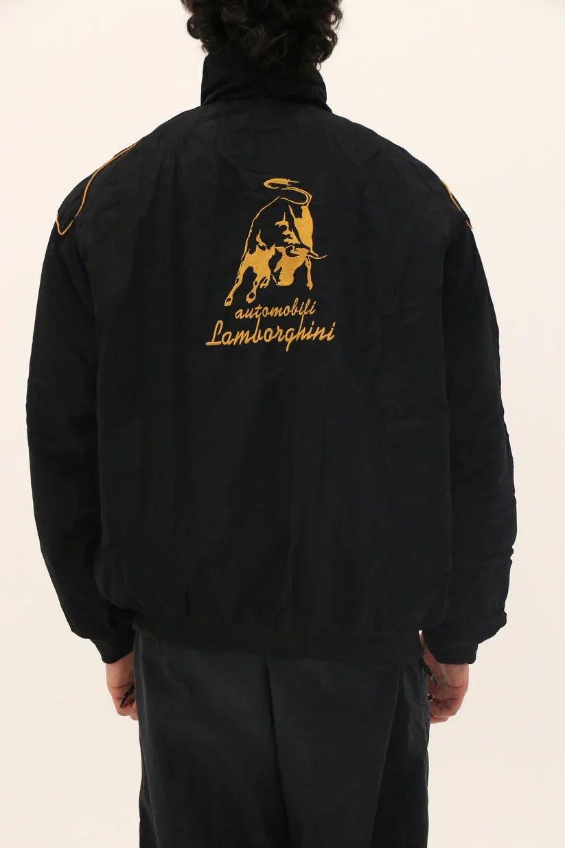 Lamborghini Puffer Embroidered Jacket | Limited-Drop | FERAÏA Velocity Edition