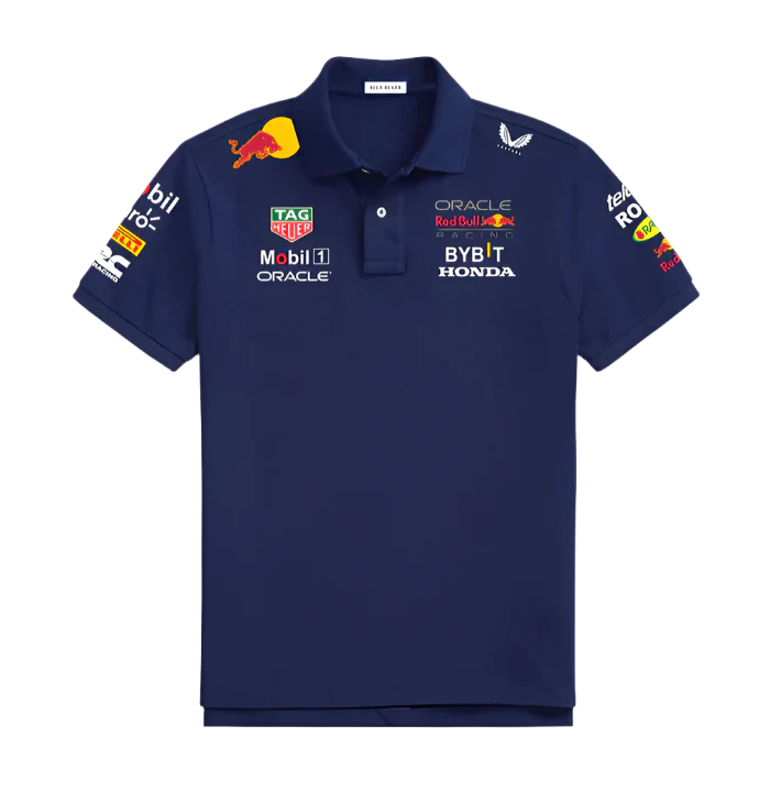 Grantiro Red Bull polo T-shirt in India – premium unisex motorsport-inspired polo for F1 and racing fans.