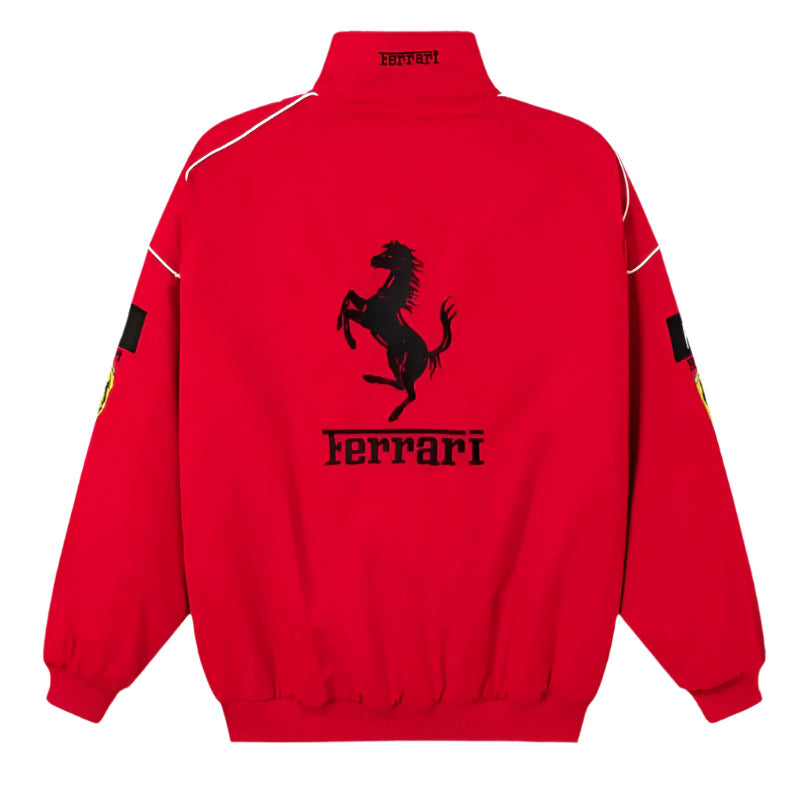 Red Ferrari Jacket in India GRANTIRO® Edition