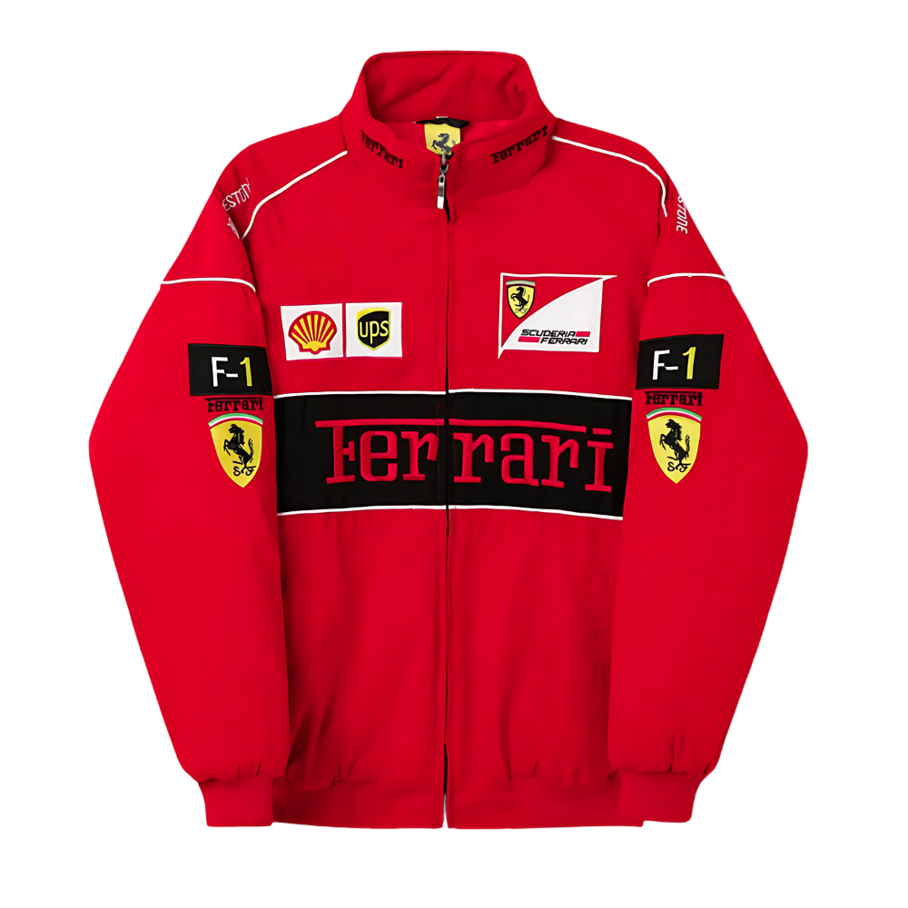 Red Ferrari Jacket in India GRANTIRO® Edition