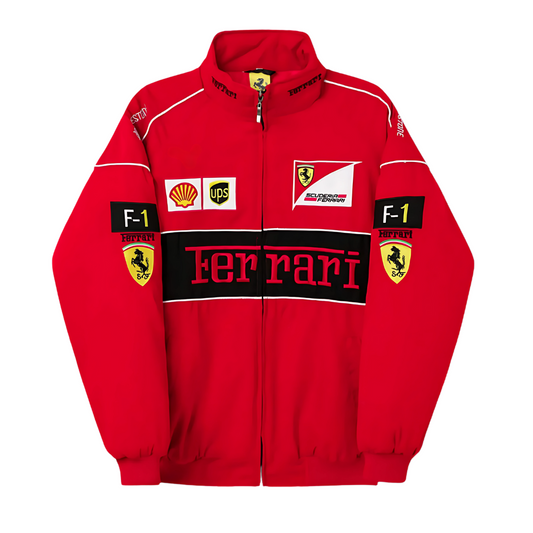 Red Ferrari Jacket in India GRANTIRO® Edition