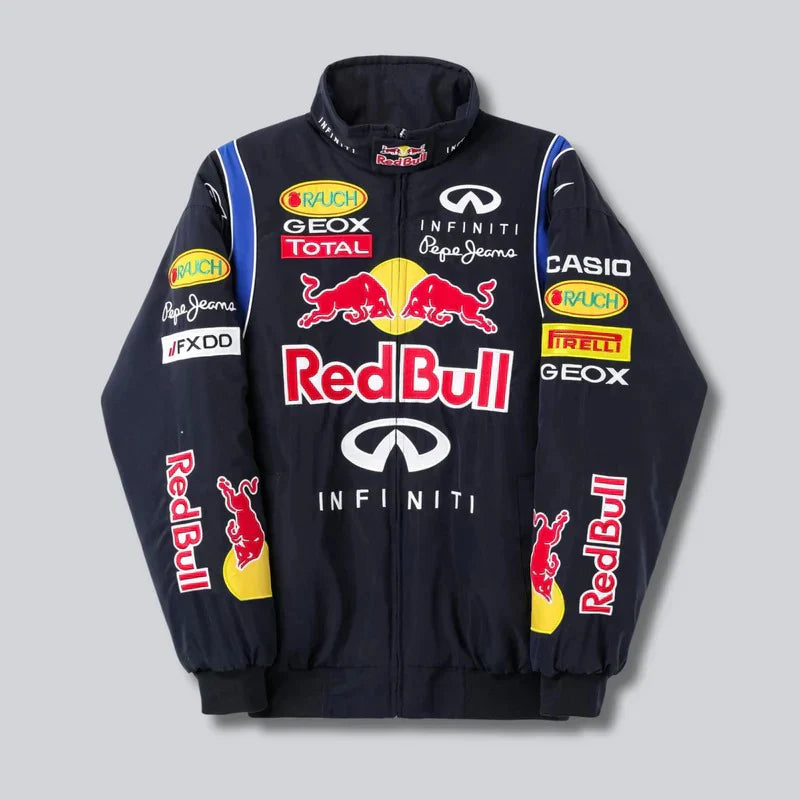 Redbull Puffer Embroidered Jacket in India GRANTIRO® Edition