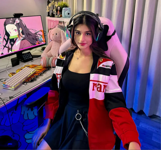 Tri-Color Ferrari Jacket in India by payal gaming