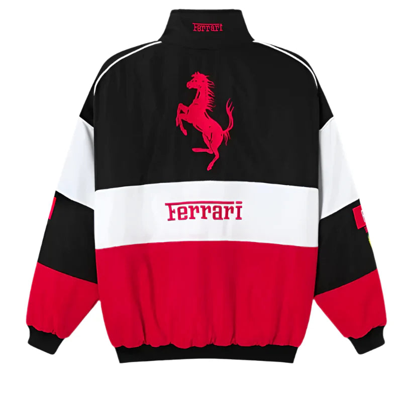 Tri-color Ferrari Jacket in India GRANTIRO® Edition
