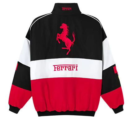 Tri-color Ferrari Jacket in India GRANTIRO® Edition