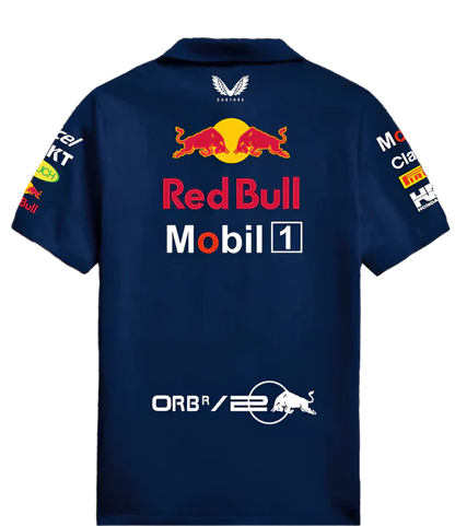 Buy Red Bull Racing polo by Grantiro – stylish and comfortable unisex Formula 1 fan apparel.