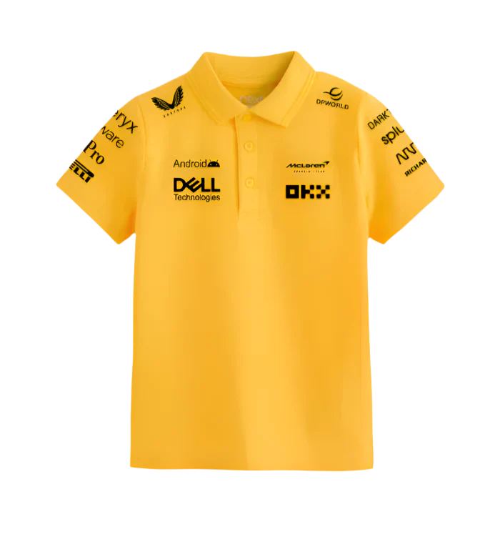 Buy F1 McLaren polo by Grantiro – stylish and comfortable racing-inspired apparel for Formula 1 fans.